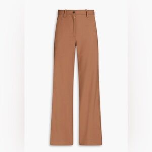 NWOT Maje Wool-Blend Wide-Leg Pant